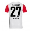 Eintracht Frankfurt Mario Gotze #27 Hjemmedrakt 2024-25 Kortermet